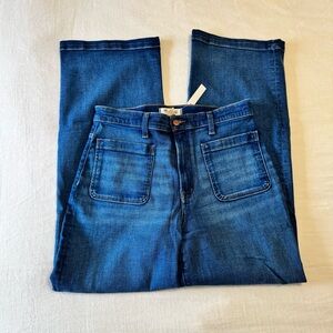 NWT Madewell Emmett Wide Leg Jeans Size 30